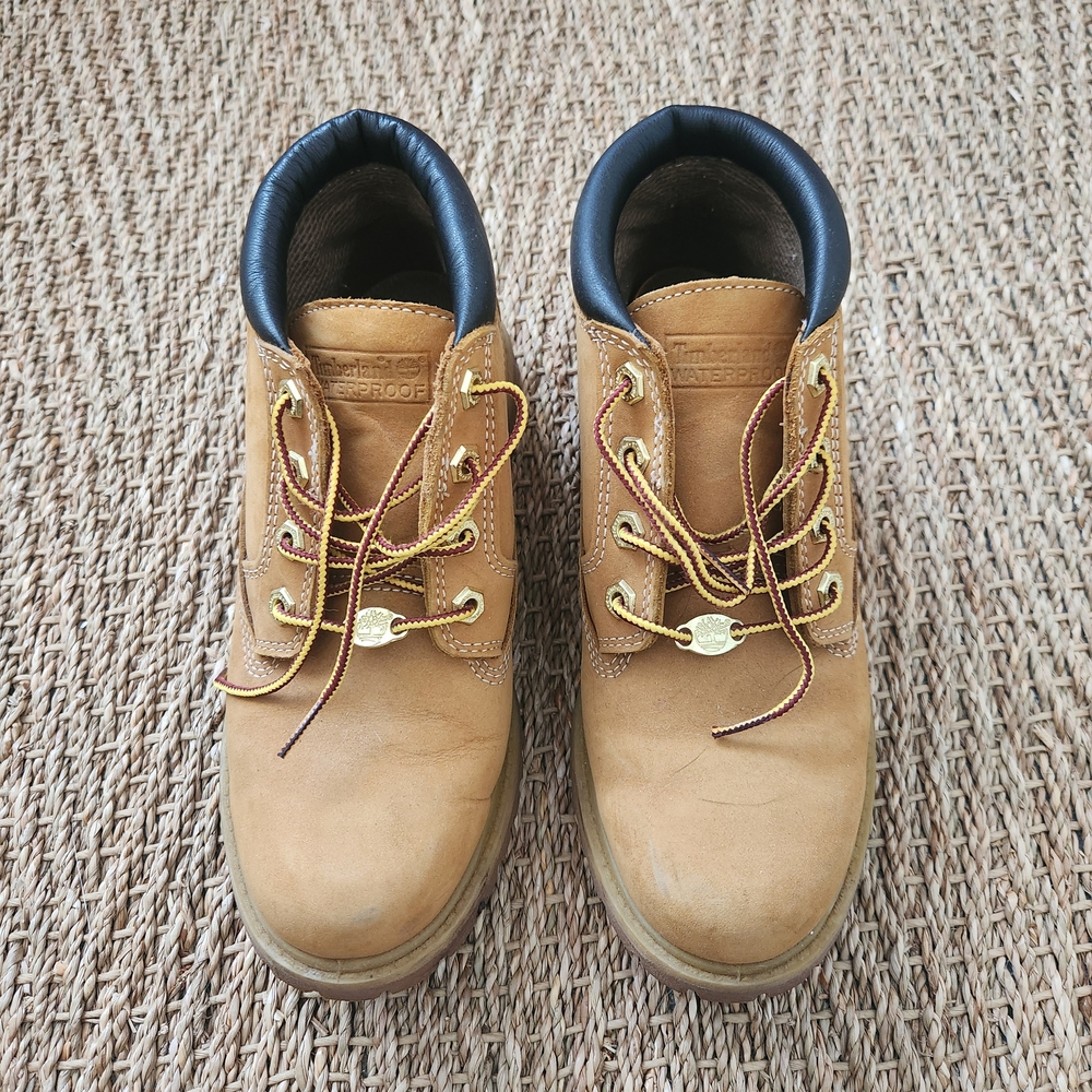 Timberland Women's Brown Leather Boots 7M